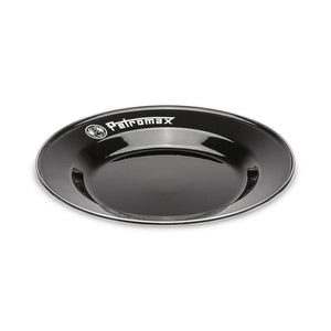 Emaille-Teller Schwarz 2 Stück – Petromax