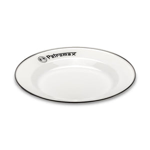 Emaille-Teller Weiß 2 Stück – Petromax