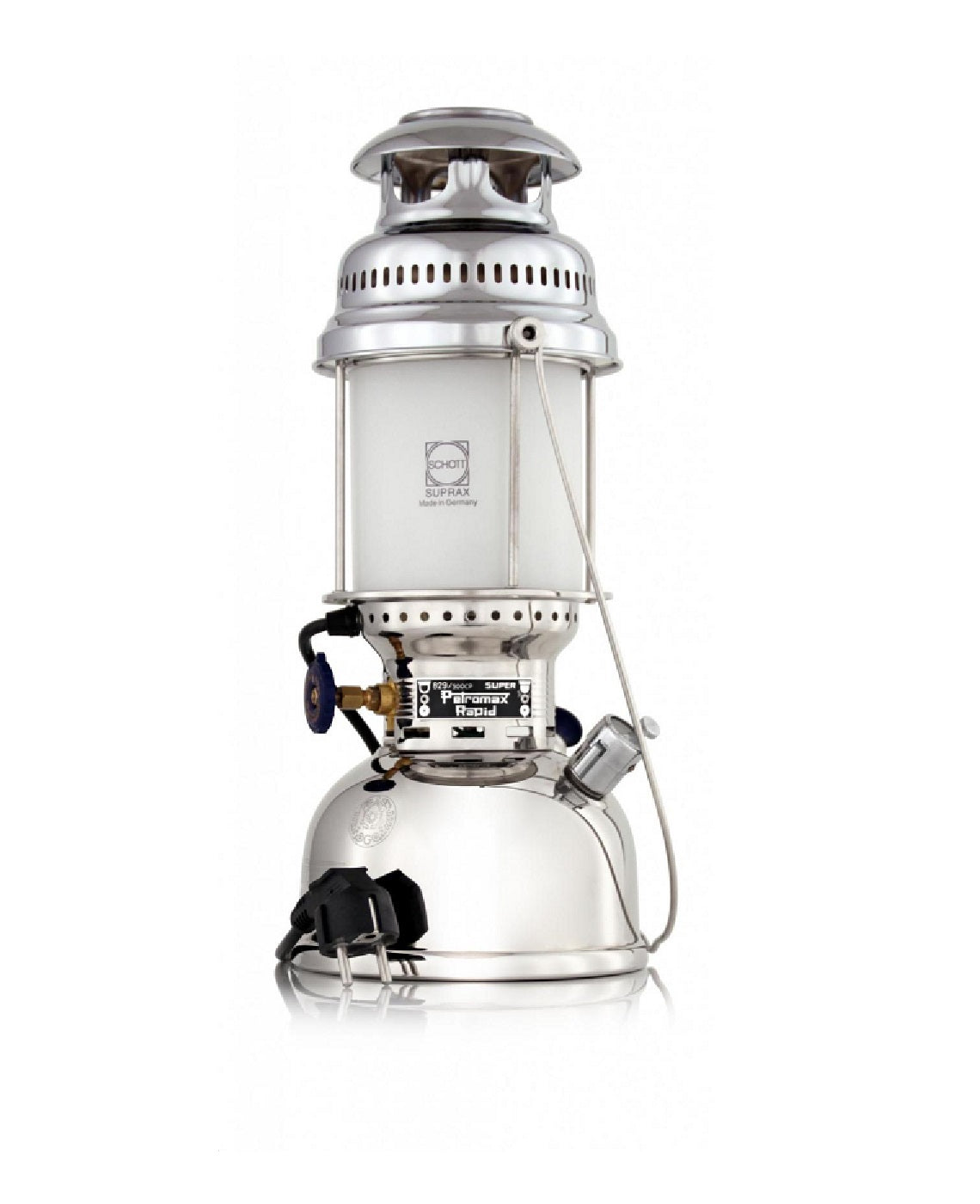 Petromax HK500 chrome electro Tischlampe – Petromax
