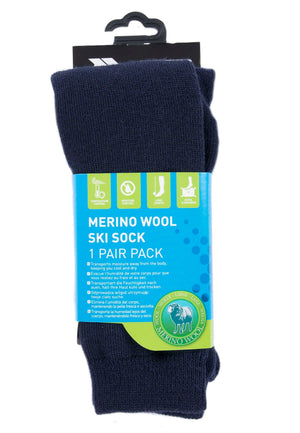 Tech- Luxury Ski Sock - Navy Blue - Trespass