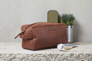 Kulturtasche Corium - Braun