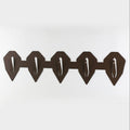 Torp Solution płyta na poroża do 5 rogaczy pozioma - diamond / Corten