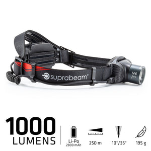V4pro wiederaufladbar - Suprabeam